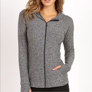 Beyond Yoga Spacedye Pleated Back Jacket Top